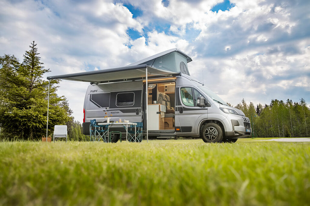 V630B pilote à l'étape.